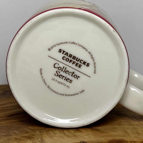 Starbucks Paris Mug Collector Series France Coffee Mug 2010 16oz EUC - Picture 11 of 12